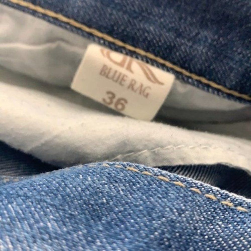 Blue Rag Men’s Jeans Size 36 - Picture 10 of 10